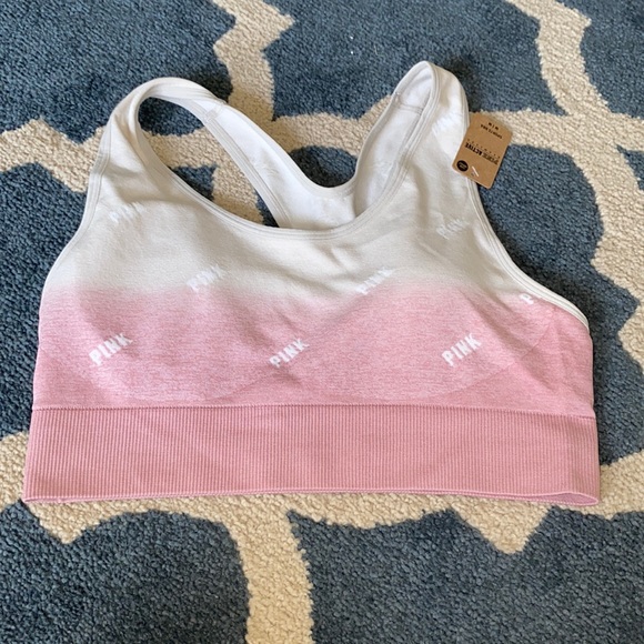 NWT Pink Ombré Sports Bra - Picture 1 of 3